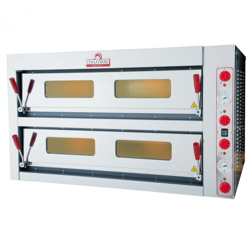 Italforni double deck electric pizza oven 6 + 6 TKB2