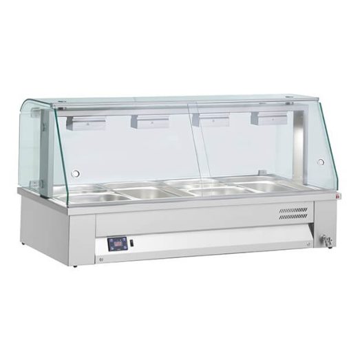 Inomak MBV610 Counter Top Bain Marie 3x GN11