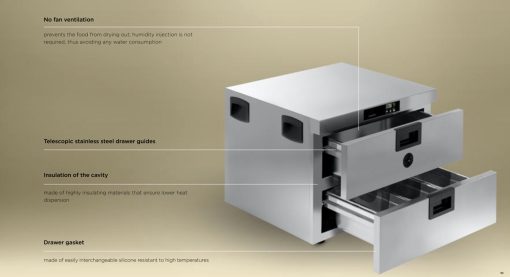 Moduline HSW001E heated draw 1/1 GN