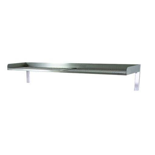 STCGOSHELF silver metal resting shelf for grill