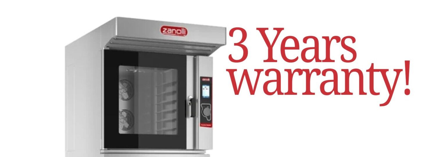 Extended Assurance: Zanolli 3 year warranty